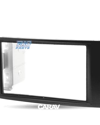CORNICE NERA RADIO 2-DIN PER VOLKSWAGEN VW TOUAREG