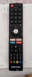 Telecomando per Smart TV United 32 