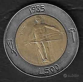 San Marino - moneta circolata da 500 Lire km181 - 