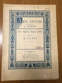A.Lotti - PUR MI DICESTI, BOCCA BELLA - Ricordi