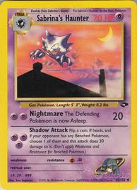 Sabrina's Haunter 55/132 Gym Challenge ENG EX/NM