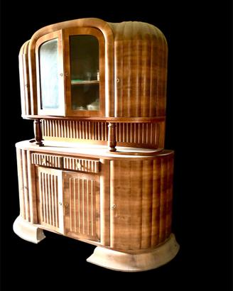 buffet stile art deco Francese con tavolo fine 800