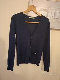Cardigan Uomo Blu Scuro Y-TWO KNIT Taglia M
