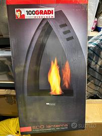 ECO LANTERNA a bioetanolo NUOVA con spegnifiamma