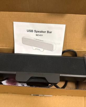 Altoparlante USB Speaker Bar MZ-631 