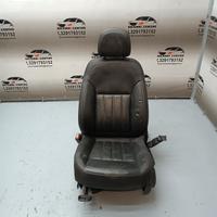 Sedile in pelle sx cucitura bianca opel insignia s