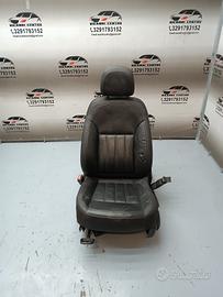 Sedile in pelle sx cucitura bianca opel insignia s