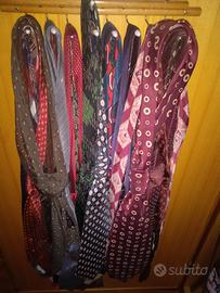 set cravatte 25 PZ circa