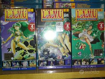 Collezione vhs lamù - ragazza dello spazio