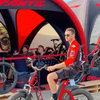 E-BIKE   ISSIMO  FUN  FANTIC  ROSSO GRANATA