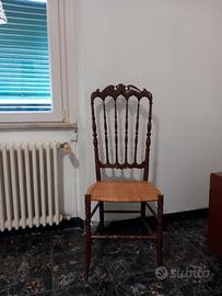 coppia sedie chiavarine originali 