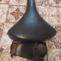 Sella bicicletta confort con ammortizzatore