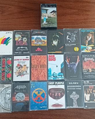 cassette musicali Metal 