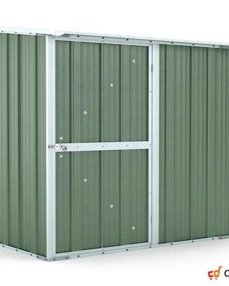 Box casetta giardino Acciaio 174x100 verde