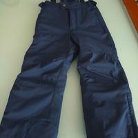 Cacao pantaloni-salopette sci unisex blu