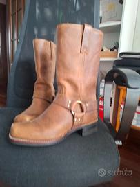 Cowboy Stivali Pelle di Alta Qualità