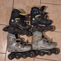 pattini in linea decathlon