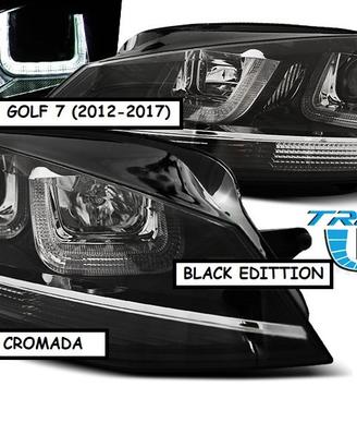 Coppia Fanali anteriori GOLF 7 2012 2017 cromati