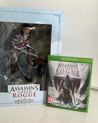 Assassin’s Creed Rogue Statua + gioco xbox