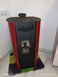 Stufa Pellet ad aria 7 KW 