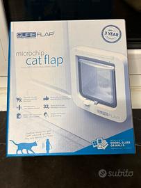 Sportello per gatti con microchip NUOVO