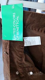 BENETTON pantaloni NUOVI ORIGINALI