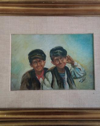 QUADRO DIPINTO OLIO