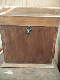 Porta fiches giochi carte, porta gioielli in legno