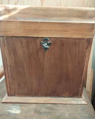Porta fiches giochi carte, porta gioielli in legno