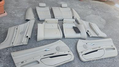 interni in pelle bianca BMW E92