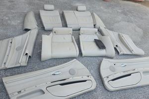 interni in pelle bianca BMW E92