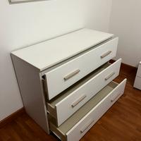 Cassettiera Bianca da camera