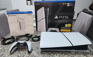 Ps5 slim digital + lettore disco