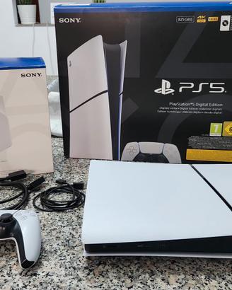 Ps5 slim digital + lettore disco