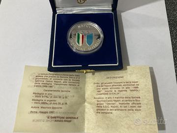 Napoli medaglia primo scudetto 1986/87
