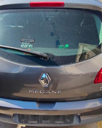 RENAULT MEGANE 2009 PORTELLONE POSTERIORE
