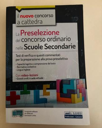 Seti di libri per concorso docenti