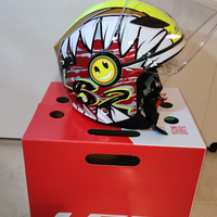 Casco jet bambino LS2 FUNNY crunch white yellow