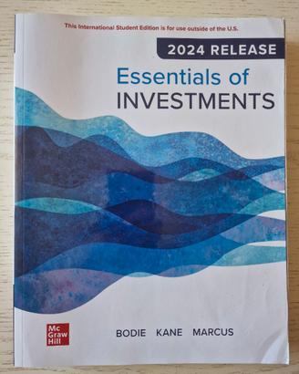 Essentials of Investments: 2024 Release in Inglese