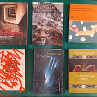 Lotto divisibile n. 5 libri genere vario