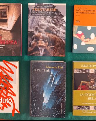 Lotto divisibile n. 5 libri genere vario