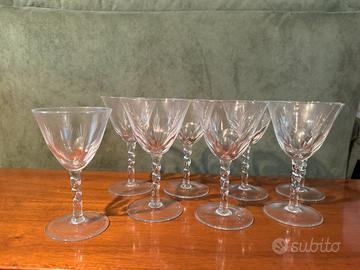 Set bicchieri vintage