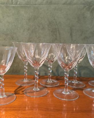 Set bicchieri vintage
