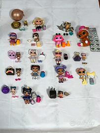 Lotto lol lil surprise bambole cani cavalli