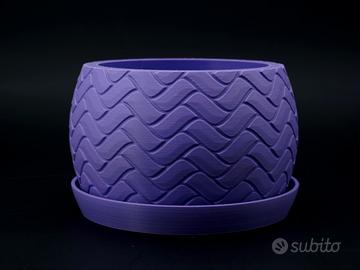Vaso di design per piante grasse o finte