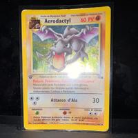 Aerodactyl pokemon vintage carta poke