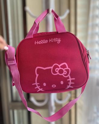 Borsa Hello Kitty con tracolla e manico