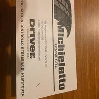 PNEAUMATICI AUTO praticamente nuovi 