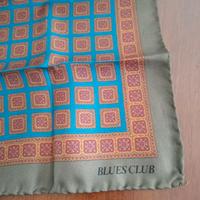 Pochette di seta Blues club