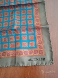 Pochette di seta Blues club